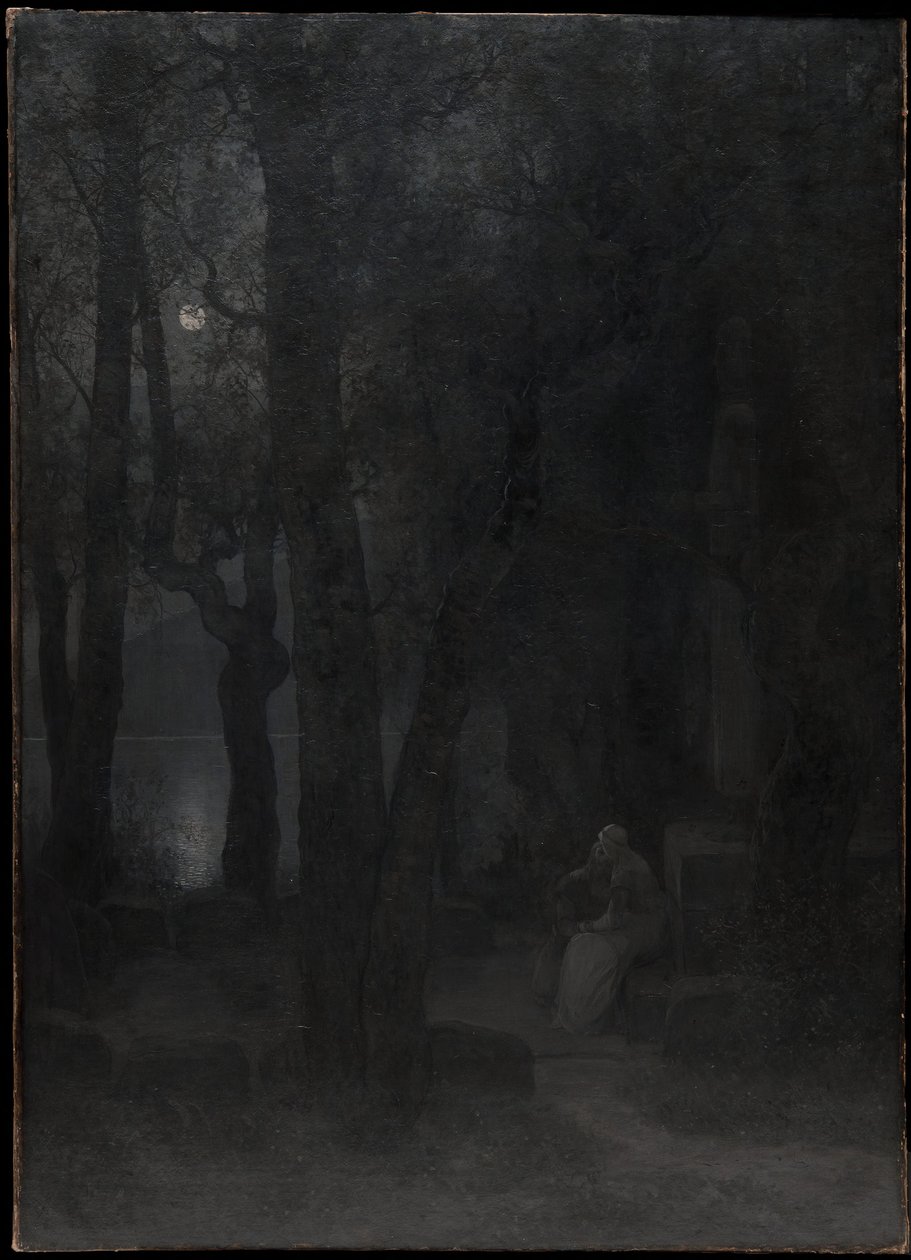 Frithiofs lykke (fra Frithiofs saga) af August Malmström
