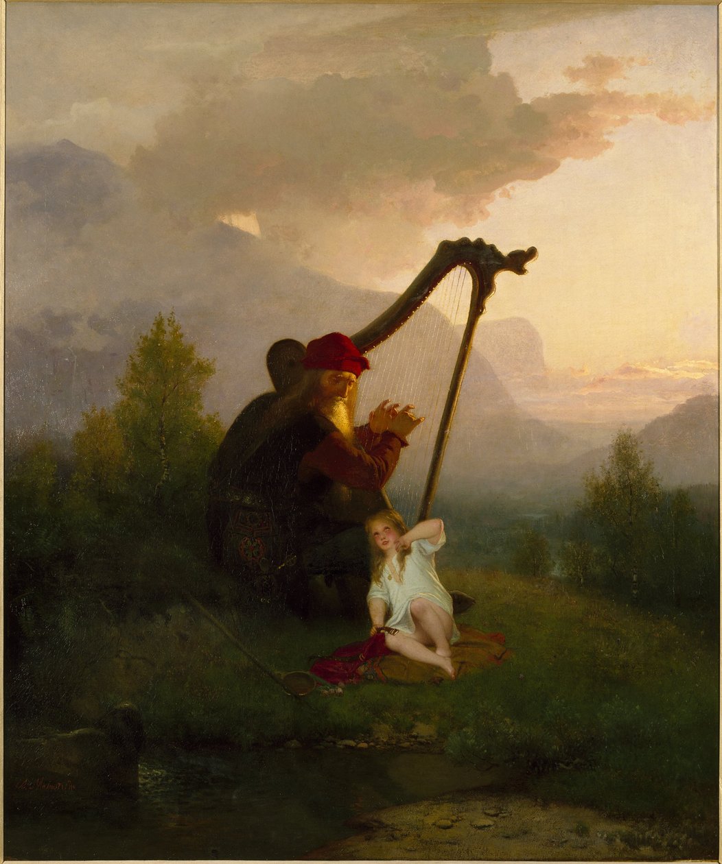 Kong Heimer og Aslög af August Malmström