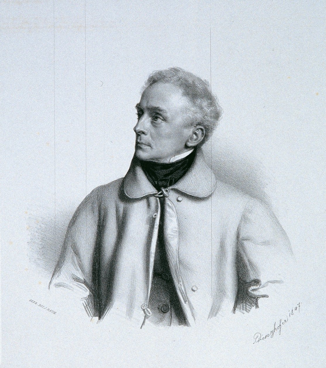 Maleren Johann Peter Krafft af August Prinzhofer
