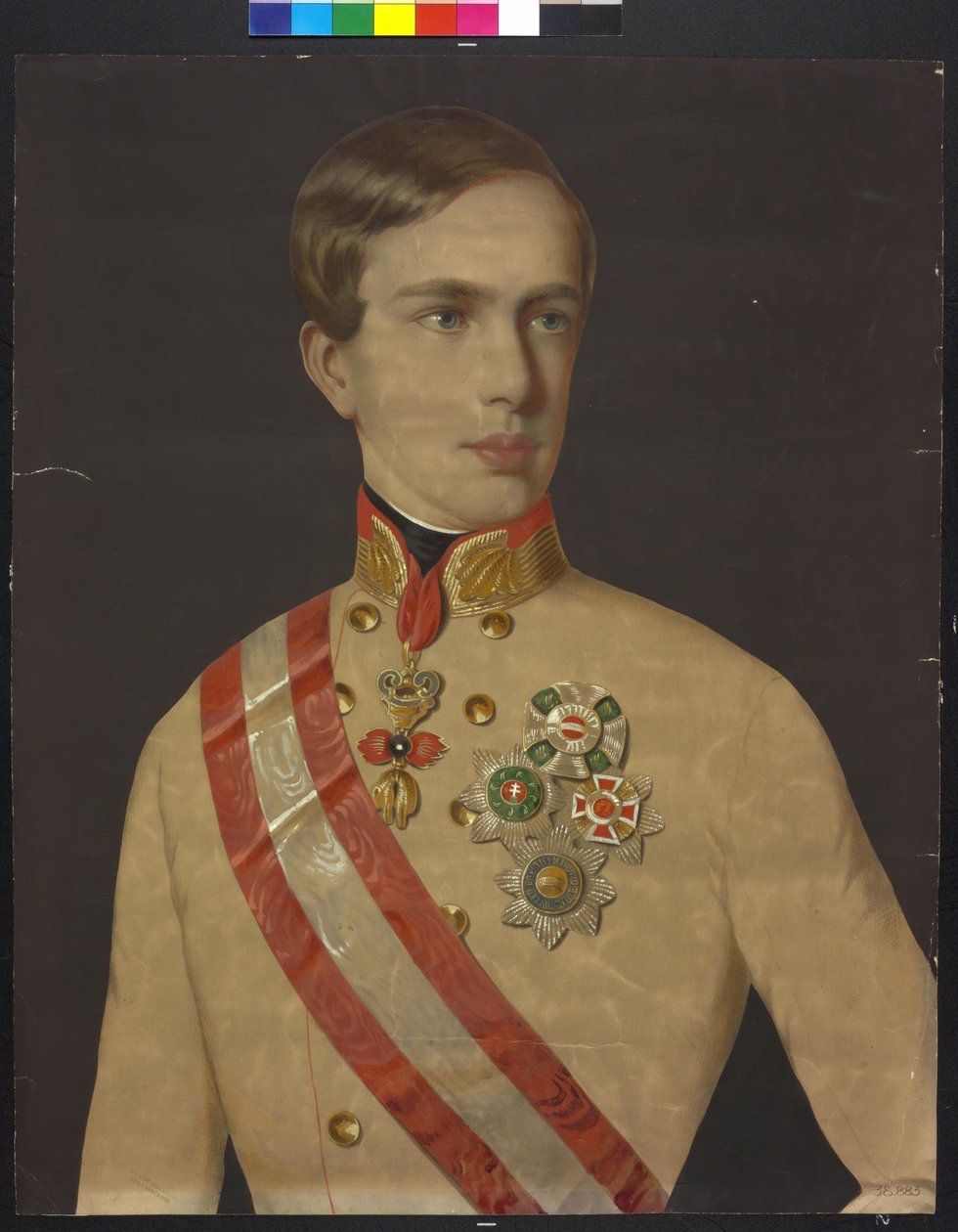 Kejser af Østrig Franz Joseph I af August Prinzhofer