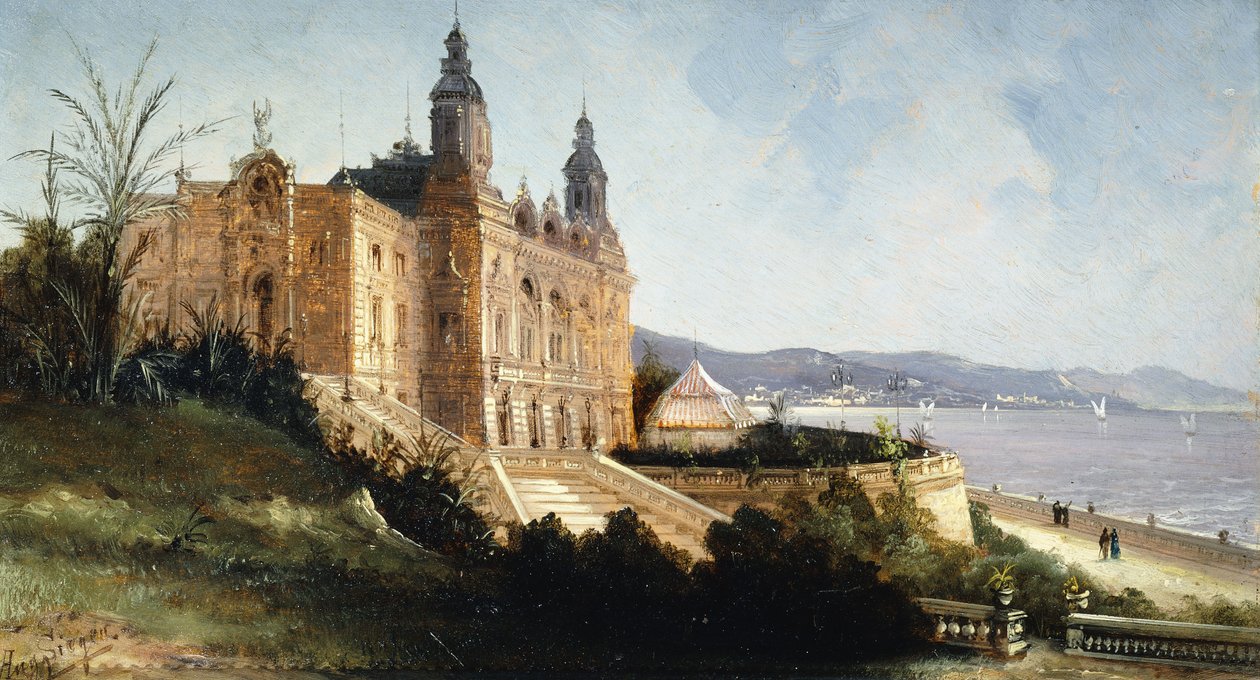 Kasinoet i Monte Carlo, af August Siegen