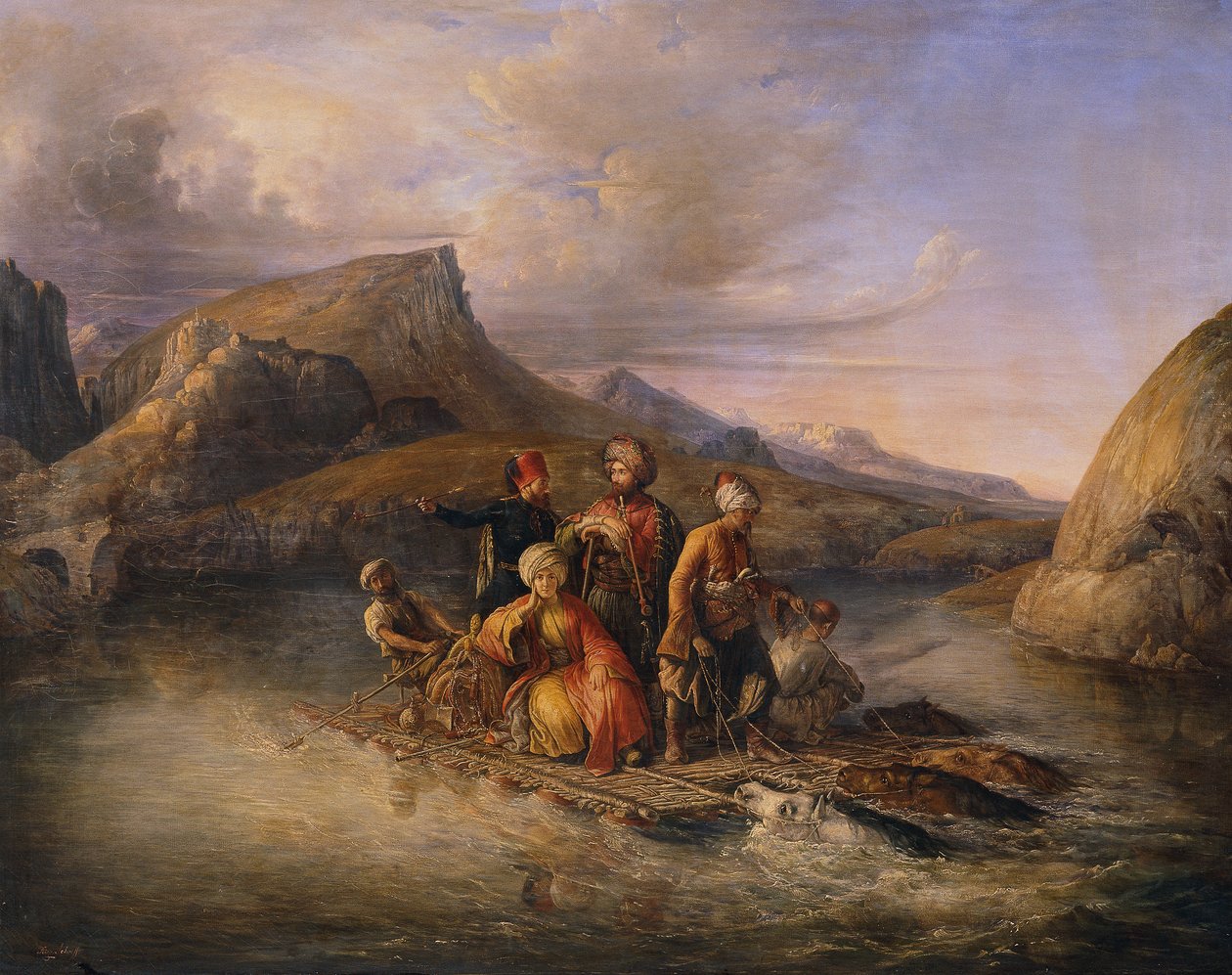 Krydser Tigris af August Theodor Schöfft