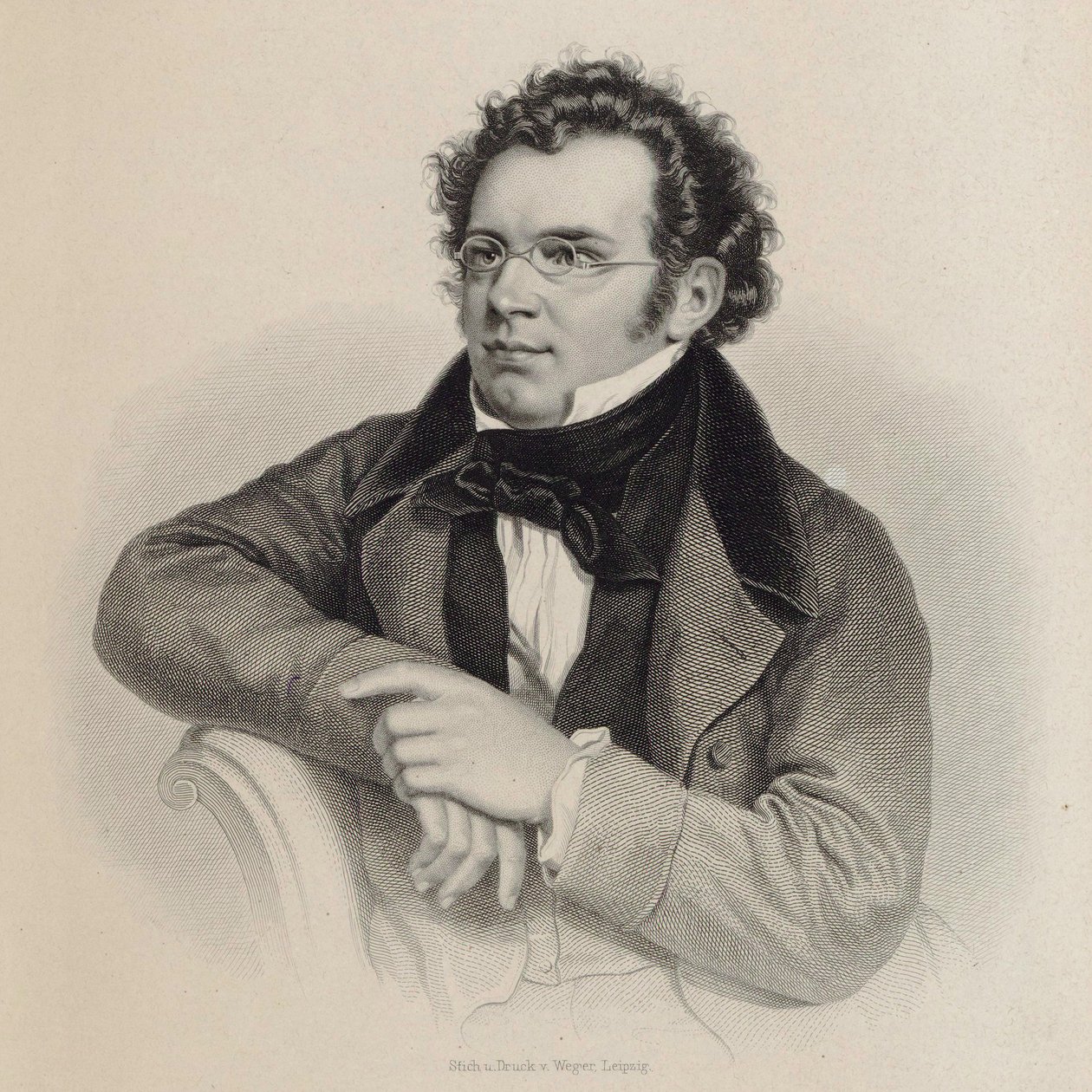 FranzSchubert af August Weger