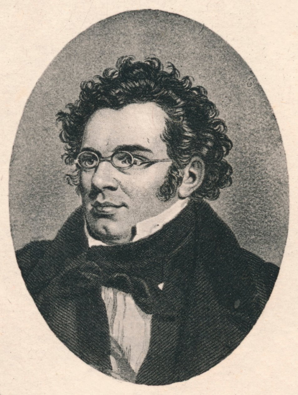 Schubert., 1819, 1895 af August Weger