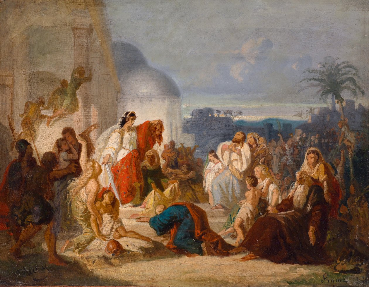 Tysk: Judith viser betulianerne Holofernes