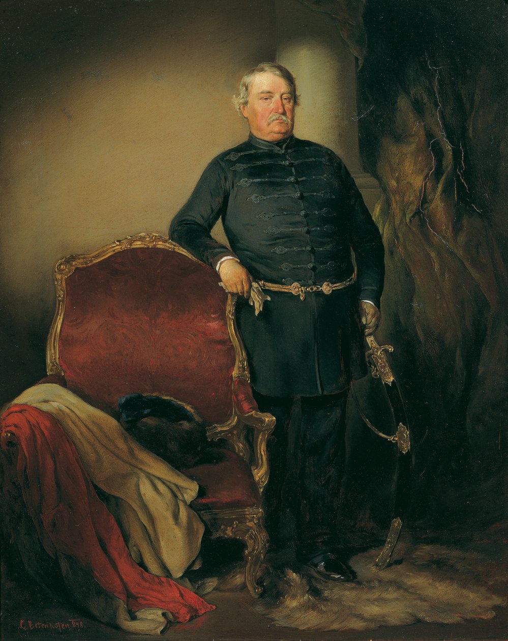 Franz Imrédy, adelig af Omorovicze af August von Pettenkofen