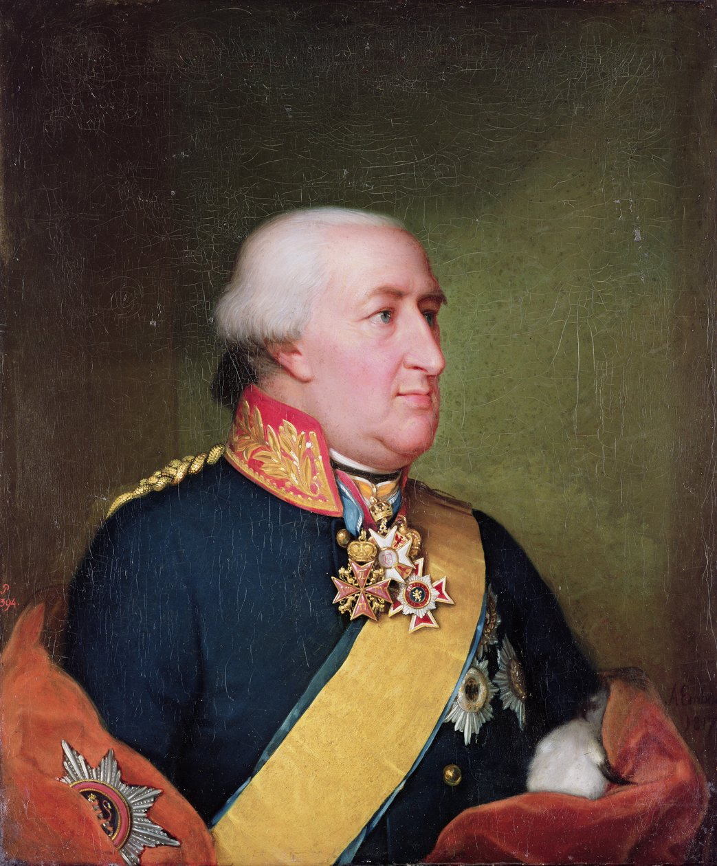 Kurfyrst Wilhelm I af Hessen-Kassel (1743-1821), 1817 af August von der Embde