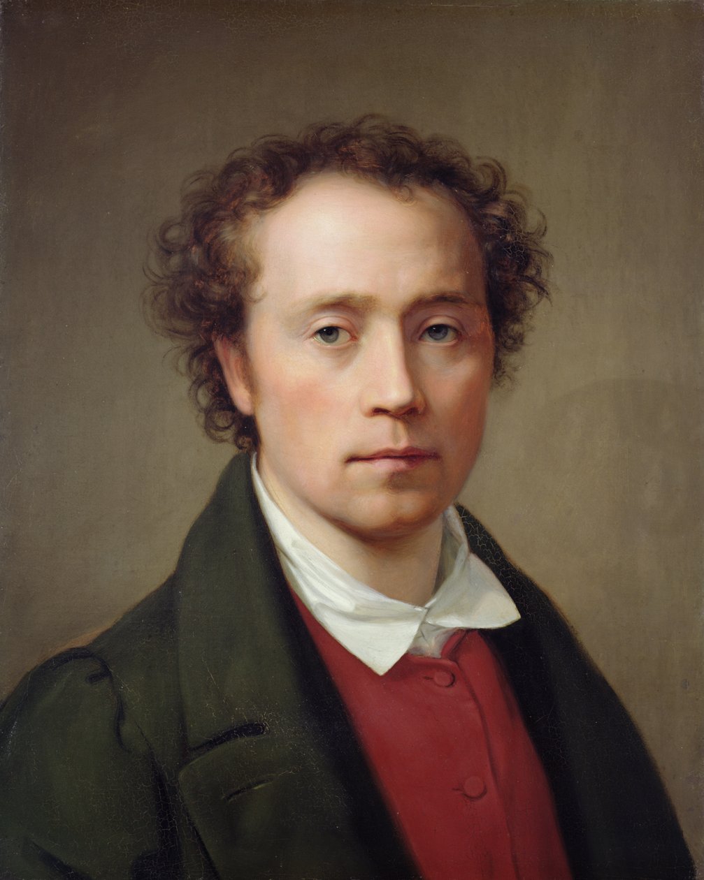 Selvportræt, 1819 af August von der Embde
