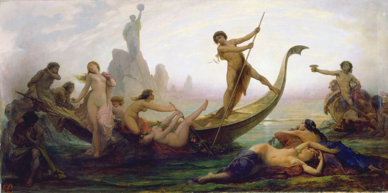 Livets faldgruber af Auguste Barthelemy Glaize