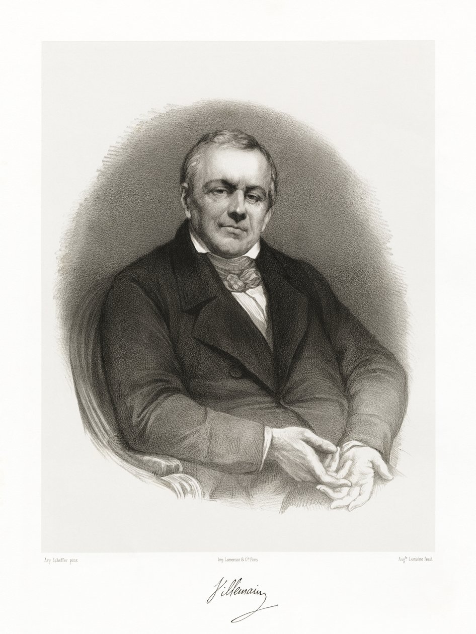 Abel François Villemain, 1865-66 af Auguste Charles Lemoine