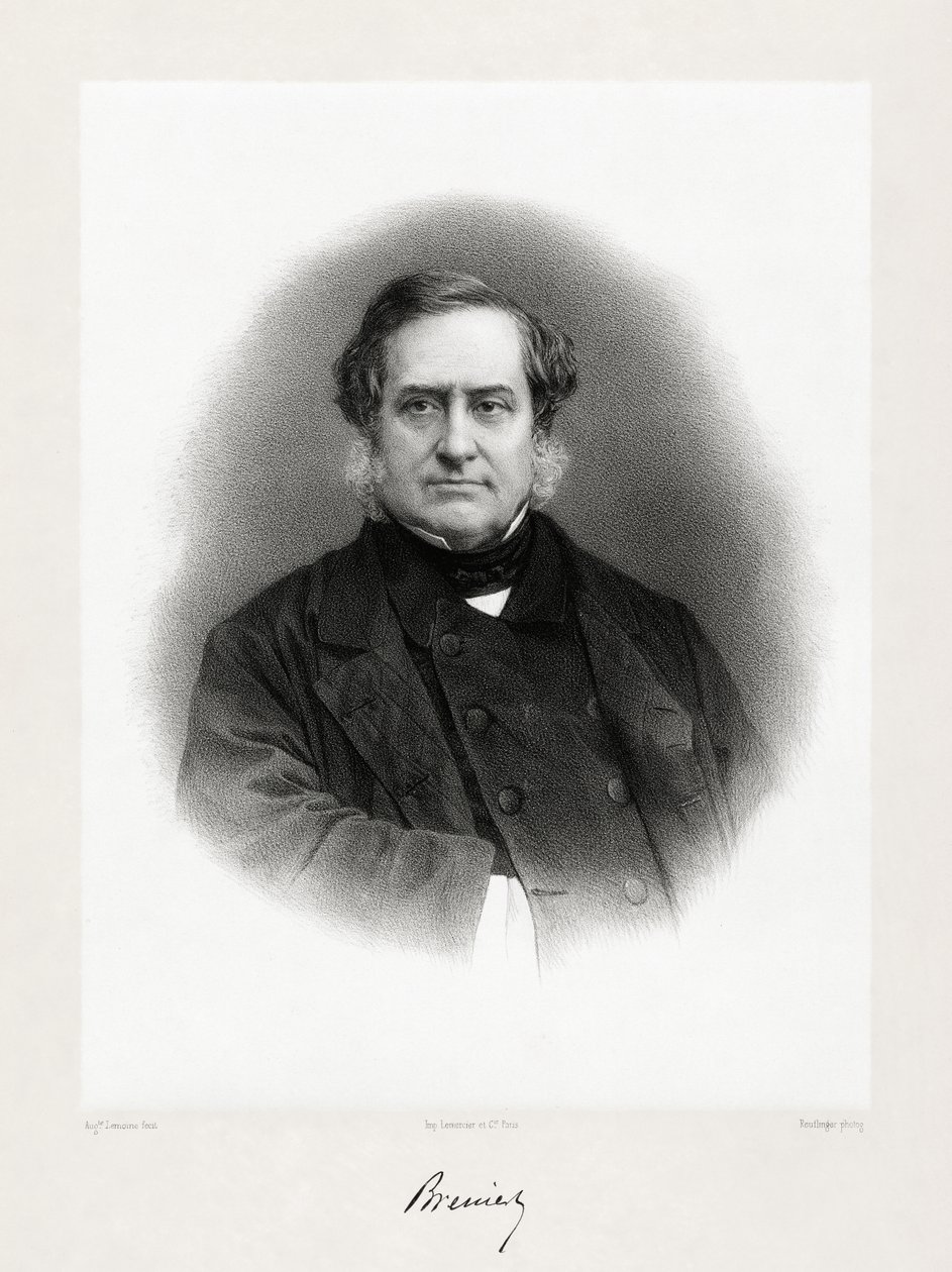 Anatole Brénier de Renaudière, 1865-66 af Auguste Charles Lemoine
