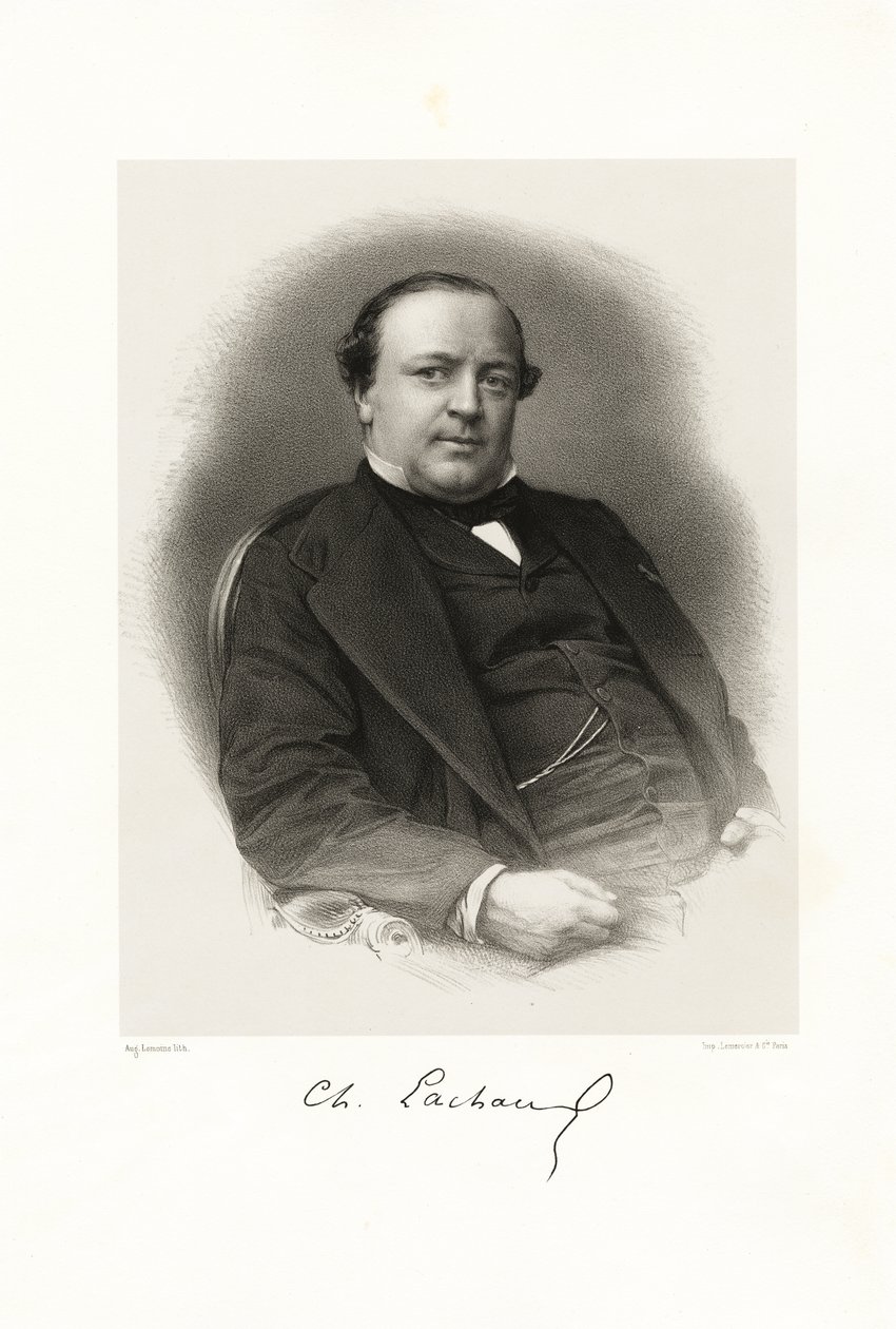 Charles Alexandre Lachaud af Auguste Charles Lemoine