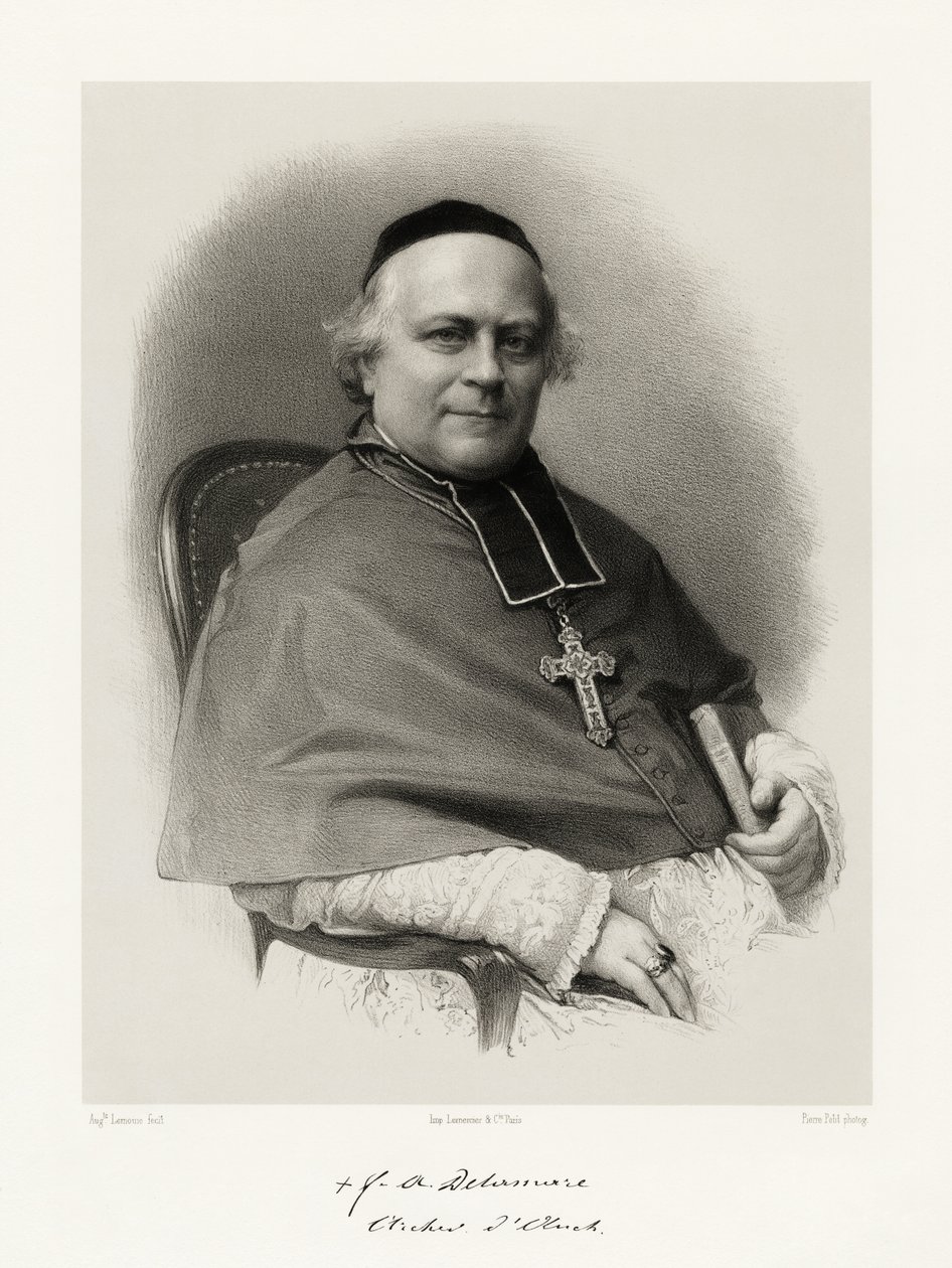 François Augustin Delamare, 1865-66 af Auguste Charles Lemoine