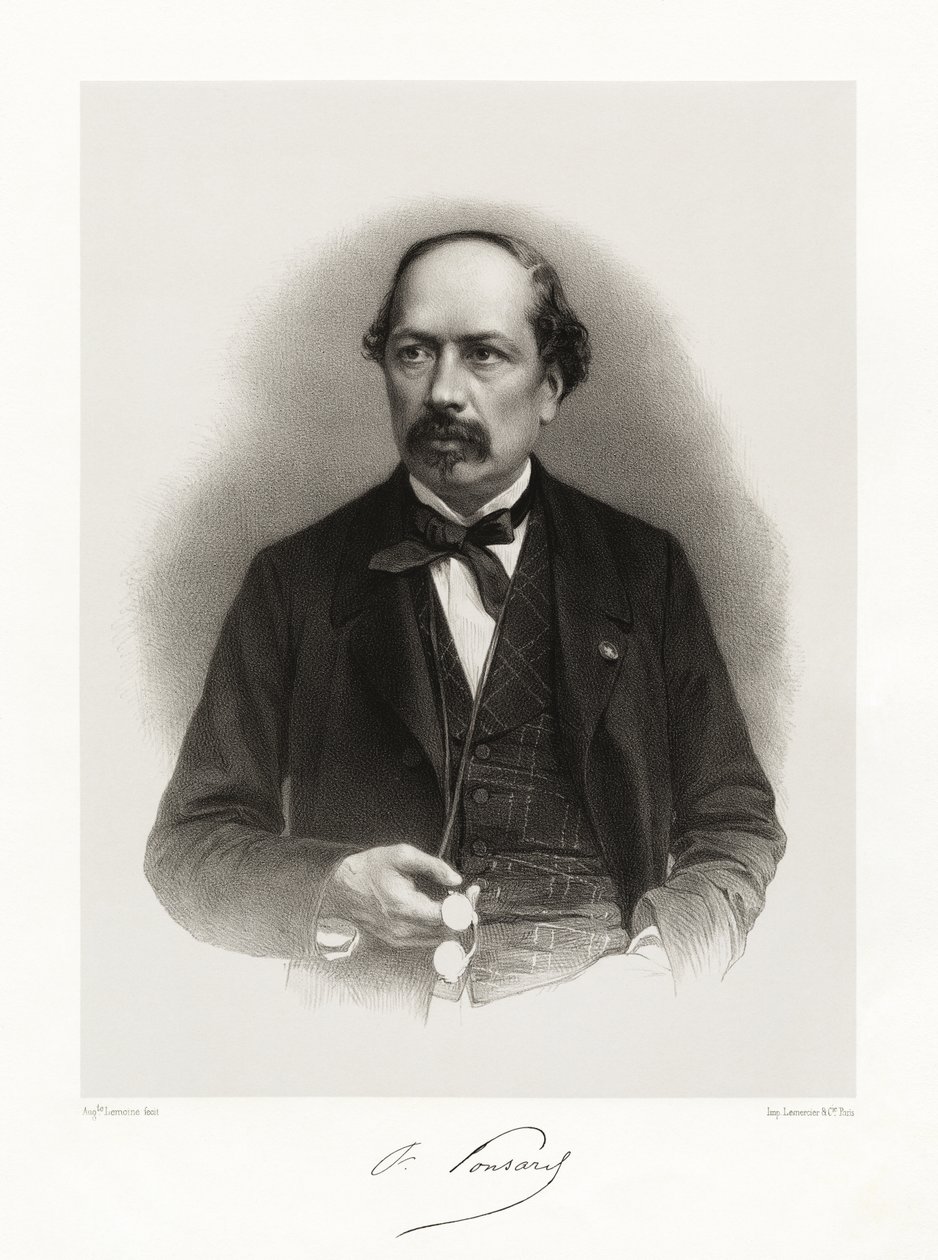 François Ponsard, 1865-66 af Auguste Charles Lemoine