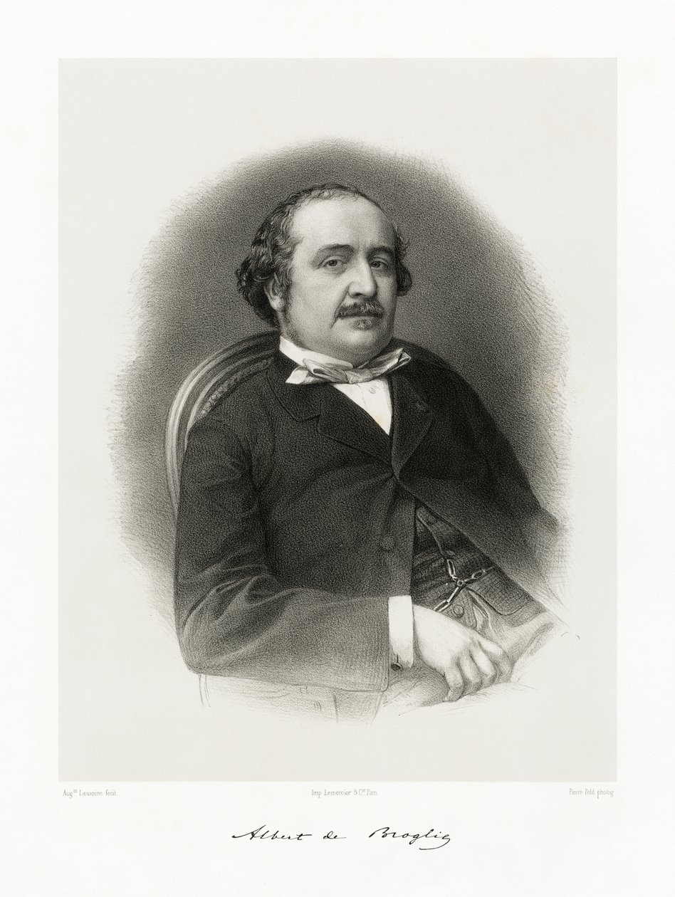 Jacques Victor Albert, Prince de Broglie, 1865-66 af Auguste Charles Lemoine