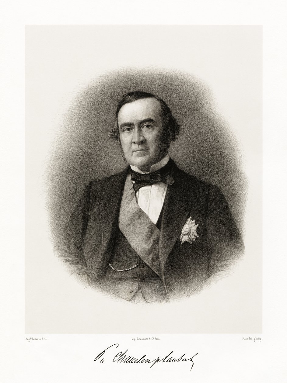 Prosper de Chasseloup-Laubat, 1865-66 af Auguste Charles Lemoine