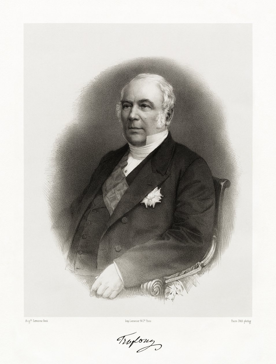 Raymond Théodore Troplong, 1865-66 af Auguste Charles Lemoine