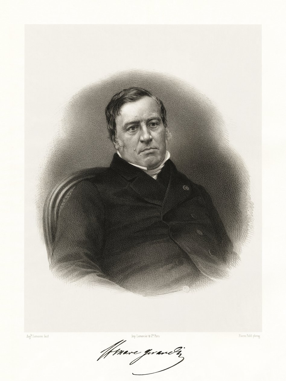 Saint-Marc Girardin, 1865-66 af Auguste Charles Lemoine