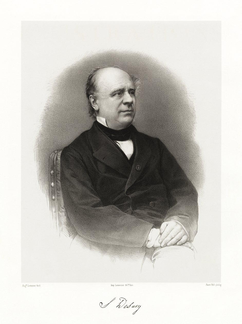 Ustazade Silvestre de Sacy, 1865-66 af Auguste Charles Lemoine
