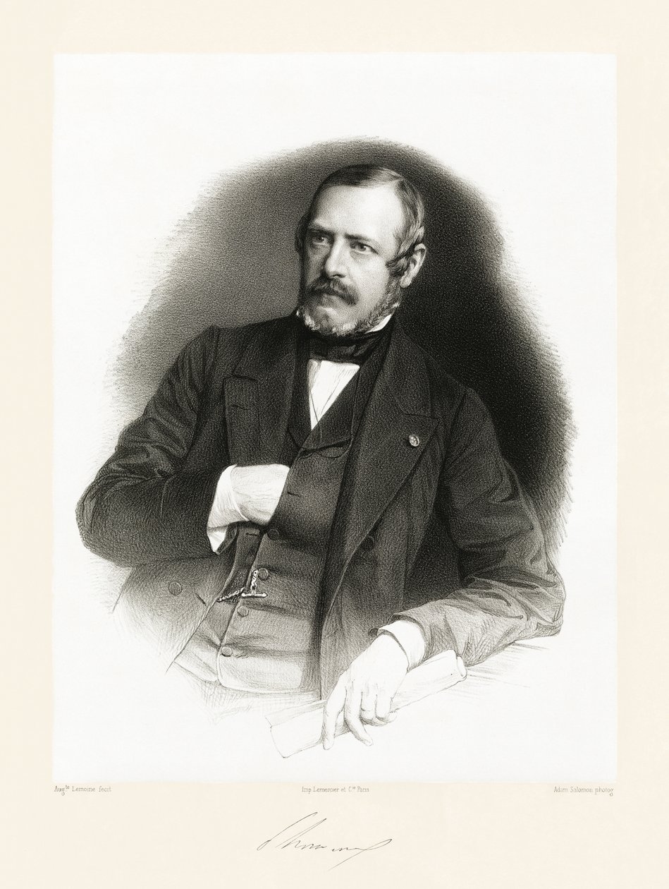 Édouard Antoine de Thouvenel, 1865-66 af Auguste Charles Lemoine