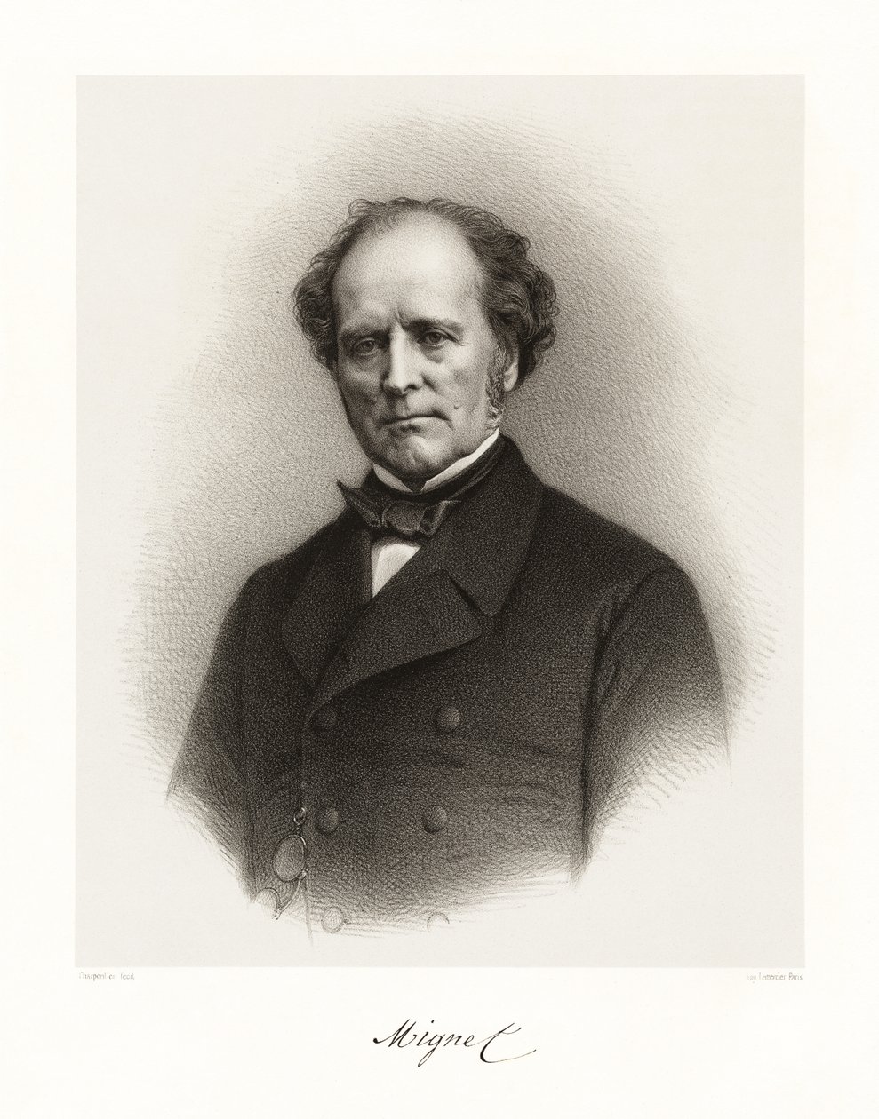 François Auguste Alexis Mignet, 1865-66 af Auguste Charpentier