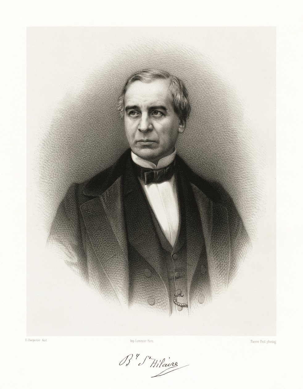 Jules Barthélemy-Saint-Hilaire, 1865-66 af Auguste Charpentier