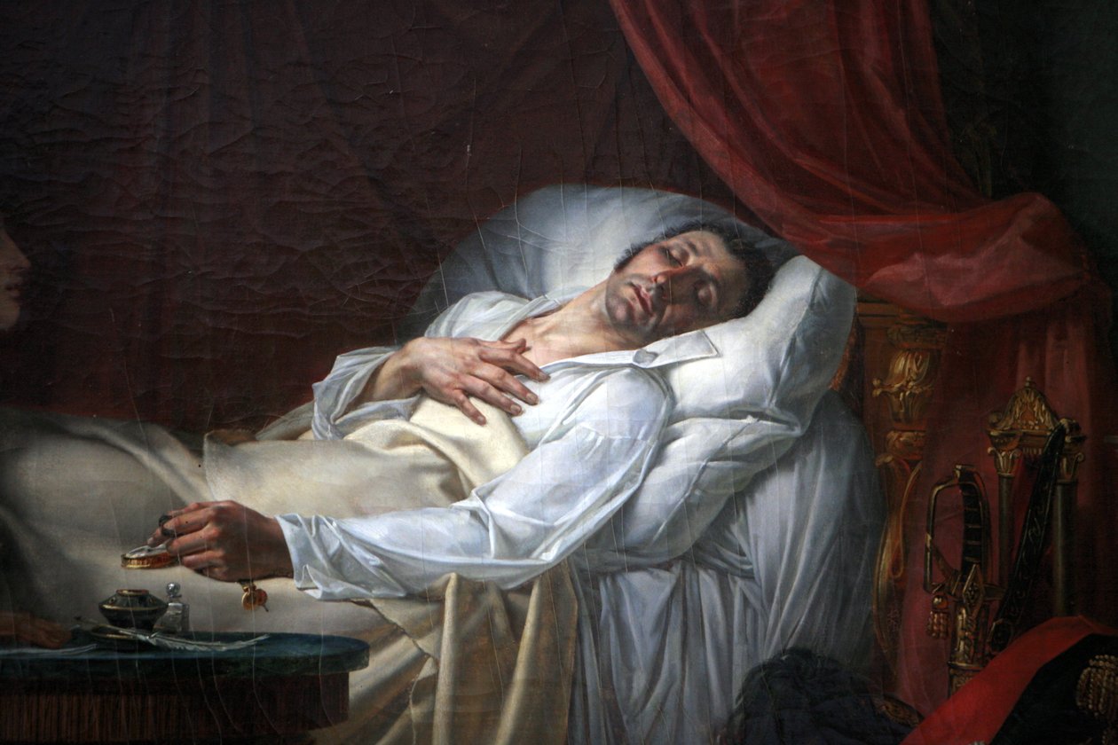 General Moreaus død af Louis Charles Auguste Couder