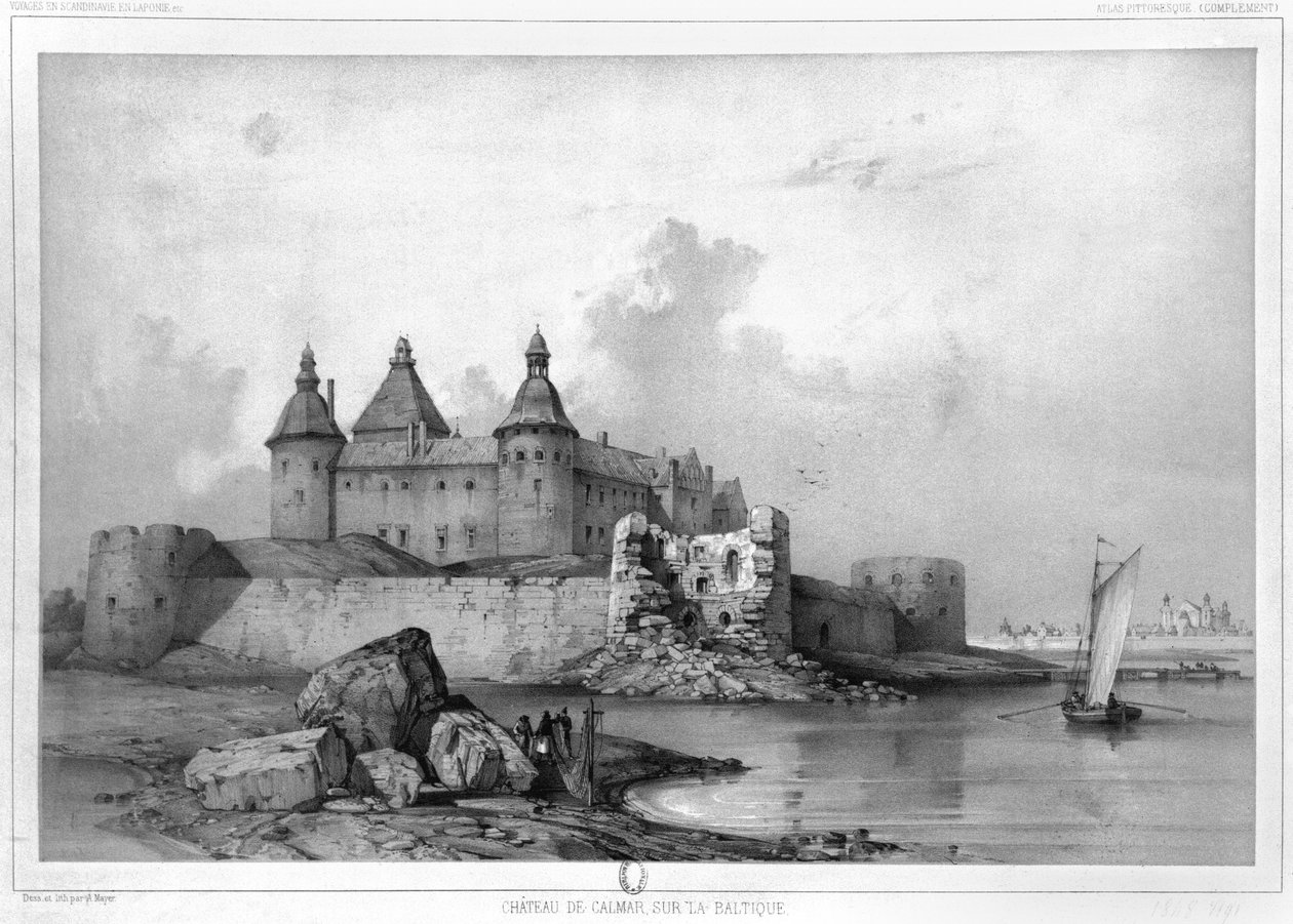 Kalmar Slot af Auguste Etienne Francois Mayer