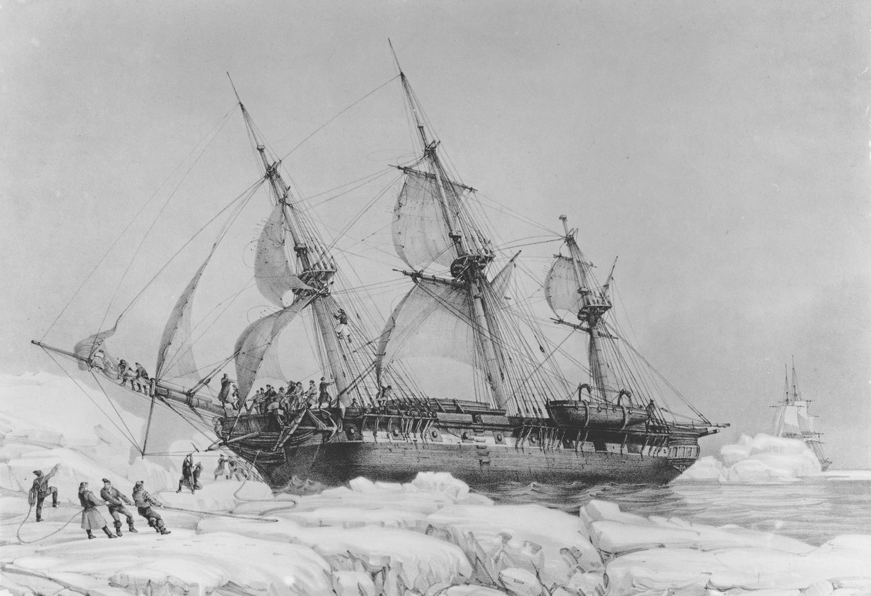 Astrolabium i pakis, 1838 (litografi) af Auguste Etienne Francois Mayer