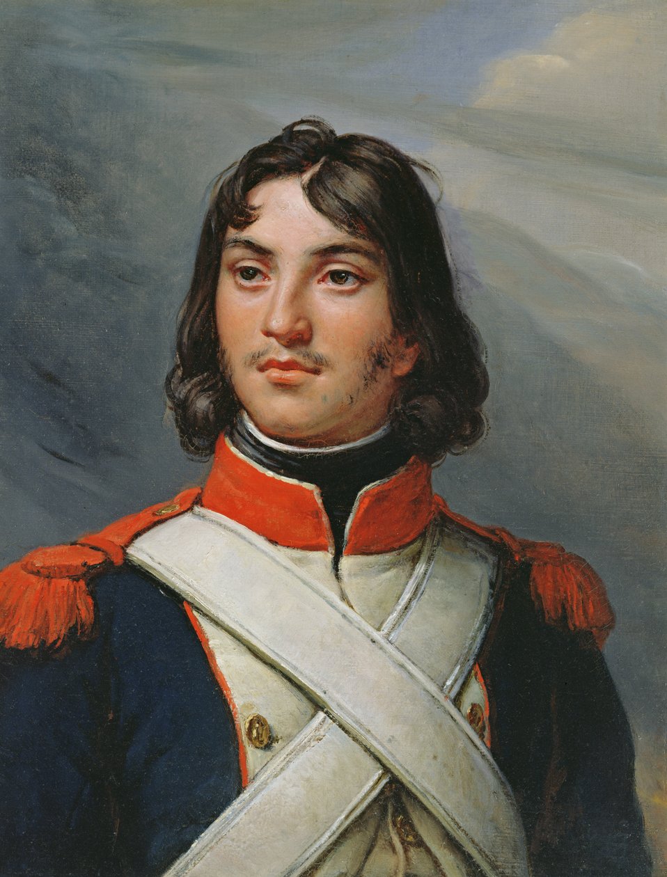 General Francois-Severin Desgraviers-Marceau (1760-96) 1834-35 af Auguste Jean Baptiste Vinchon