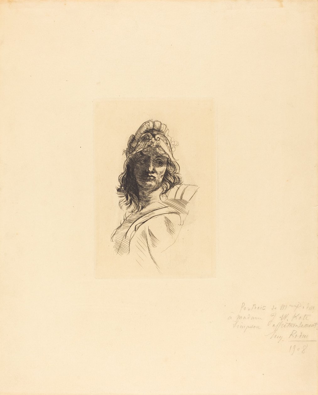 Envelopes de Bellone af Auguste Rodin