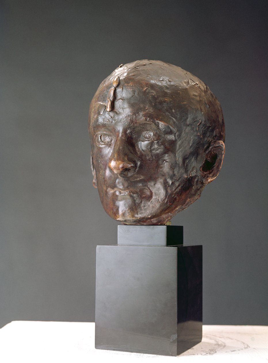 Charles Baudelaire, 1898 (bronze) af Auguste Rodin