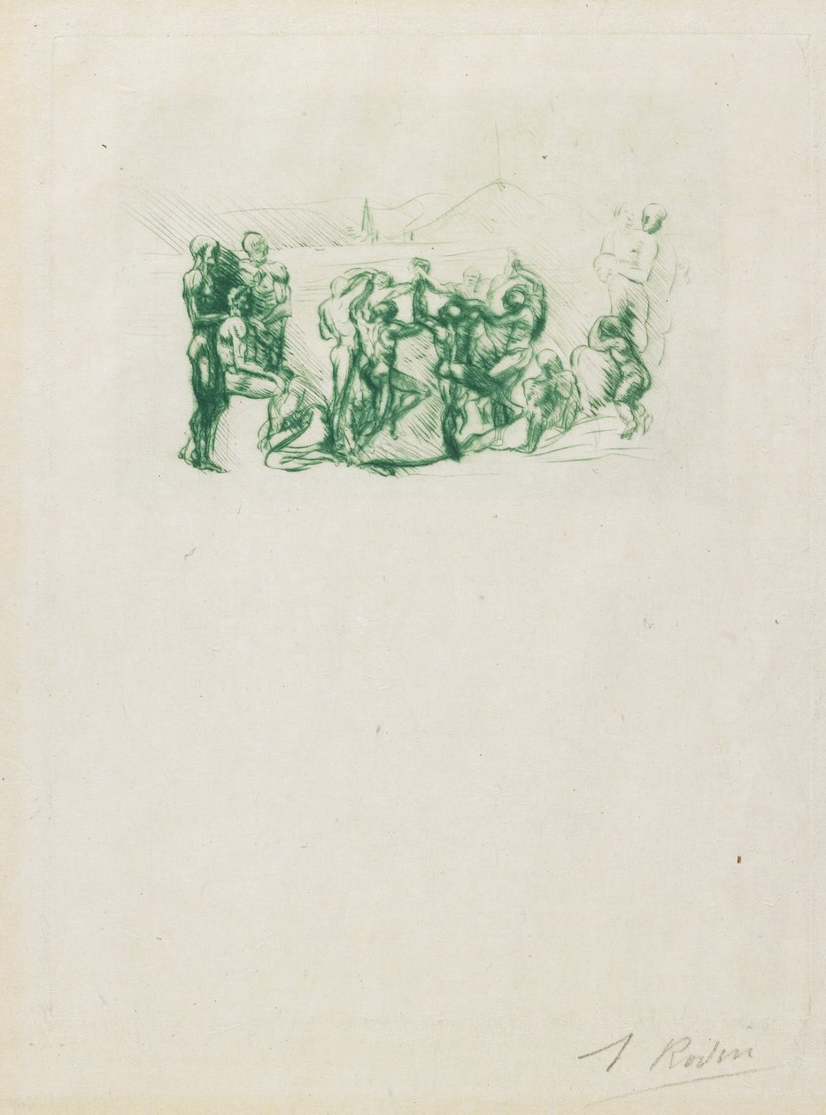 La Ronde, ca. 1883-1884 af Auguste Rodin