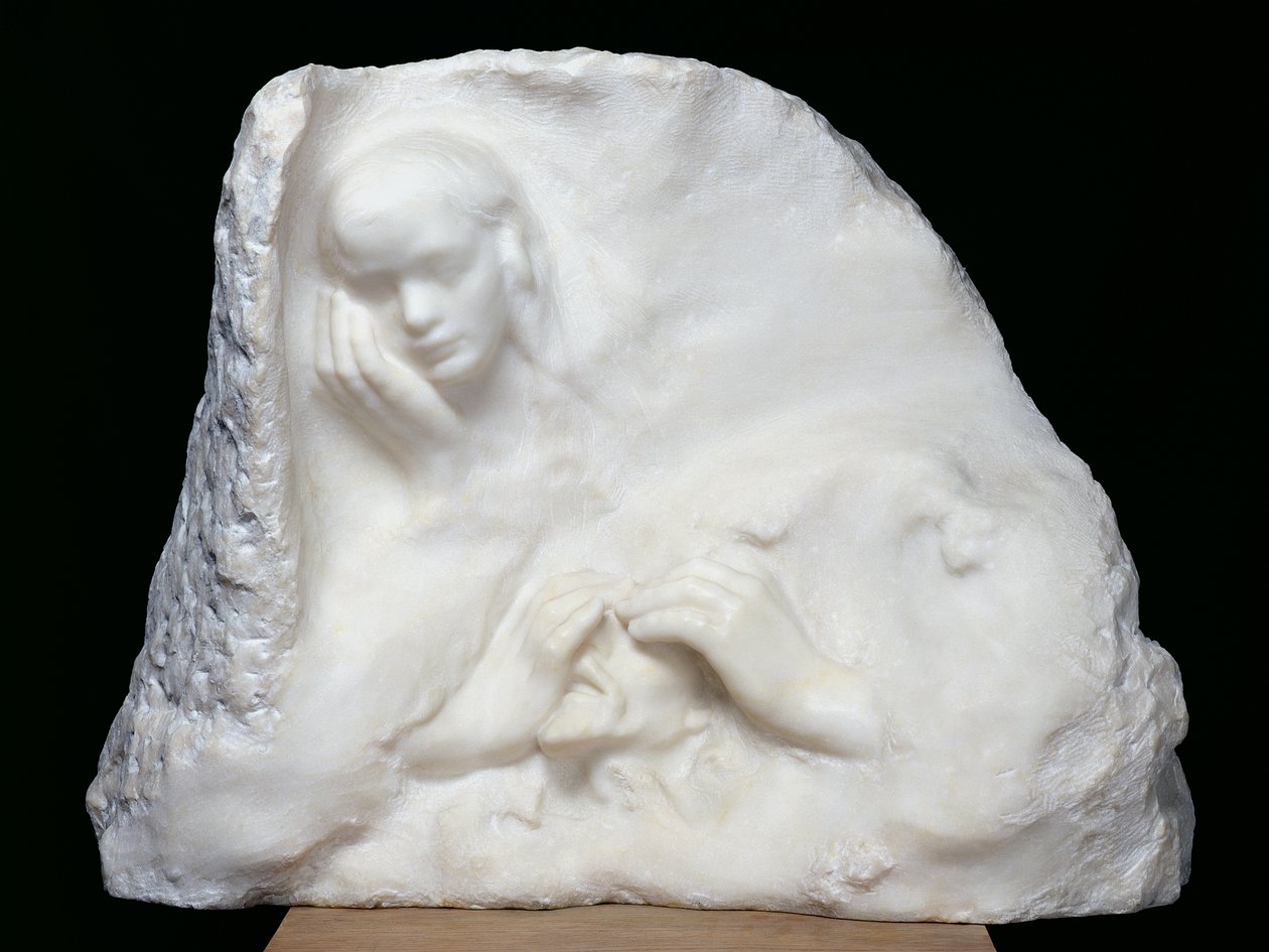 Sidste syn eller morgenstjerne, 1903 (marmor) af Auguste Rodin