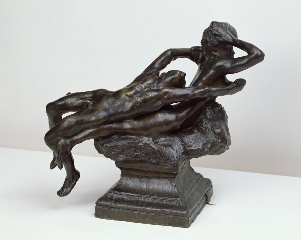 Love Fleeing, 1881 (bronze) af Auguste Rodin