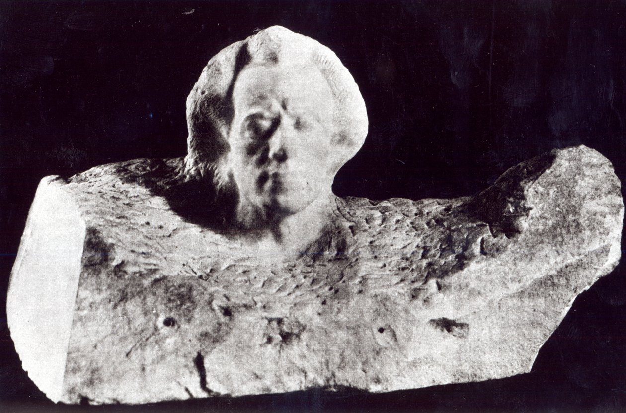 Mozart (Portræt af Mahler), 1911 (marmor) af Auguste Rodin