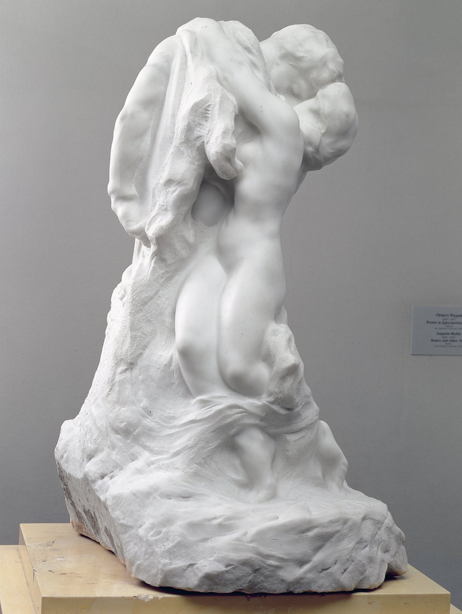 Romeo og Julie, 1905 (marmor) (se 195199) af Auguste Rodin