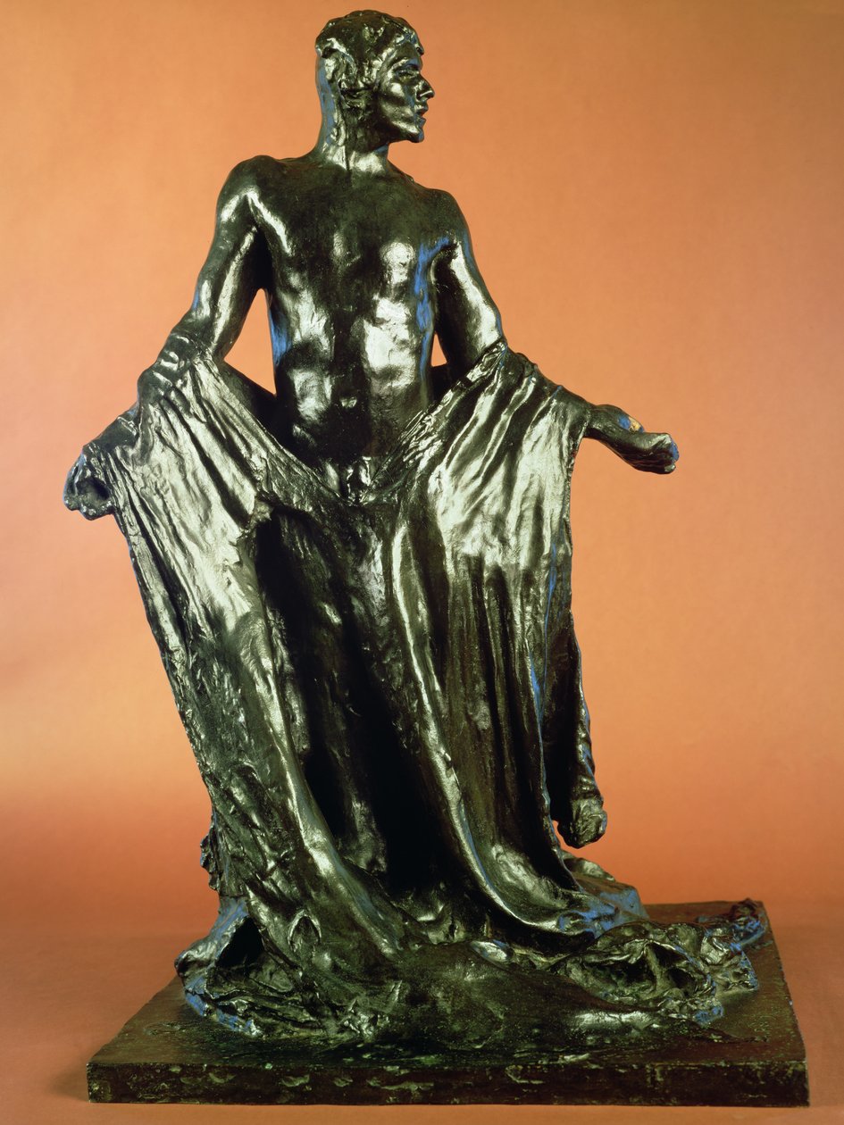 Studie for Jean de Fiennes, fra Borgerne i Calais, ca. 1905-10 (bronze) af Auguste Rodin