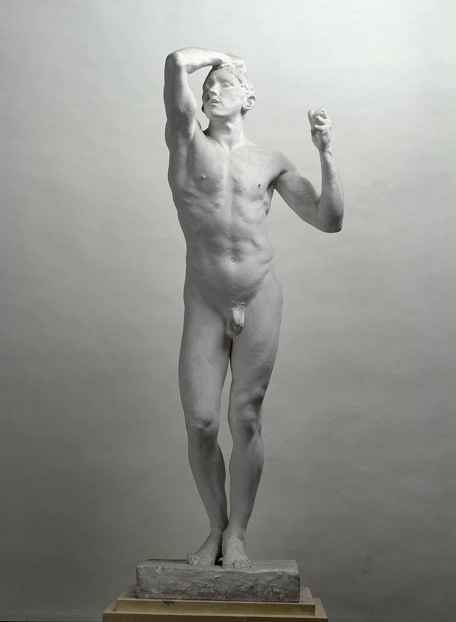 Bronzealderen, ca. 1877 (gips) af Auguste Rodin