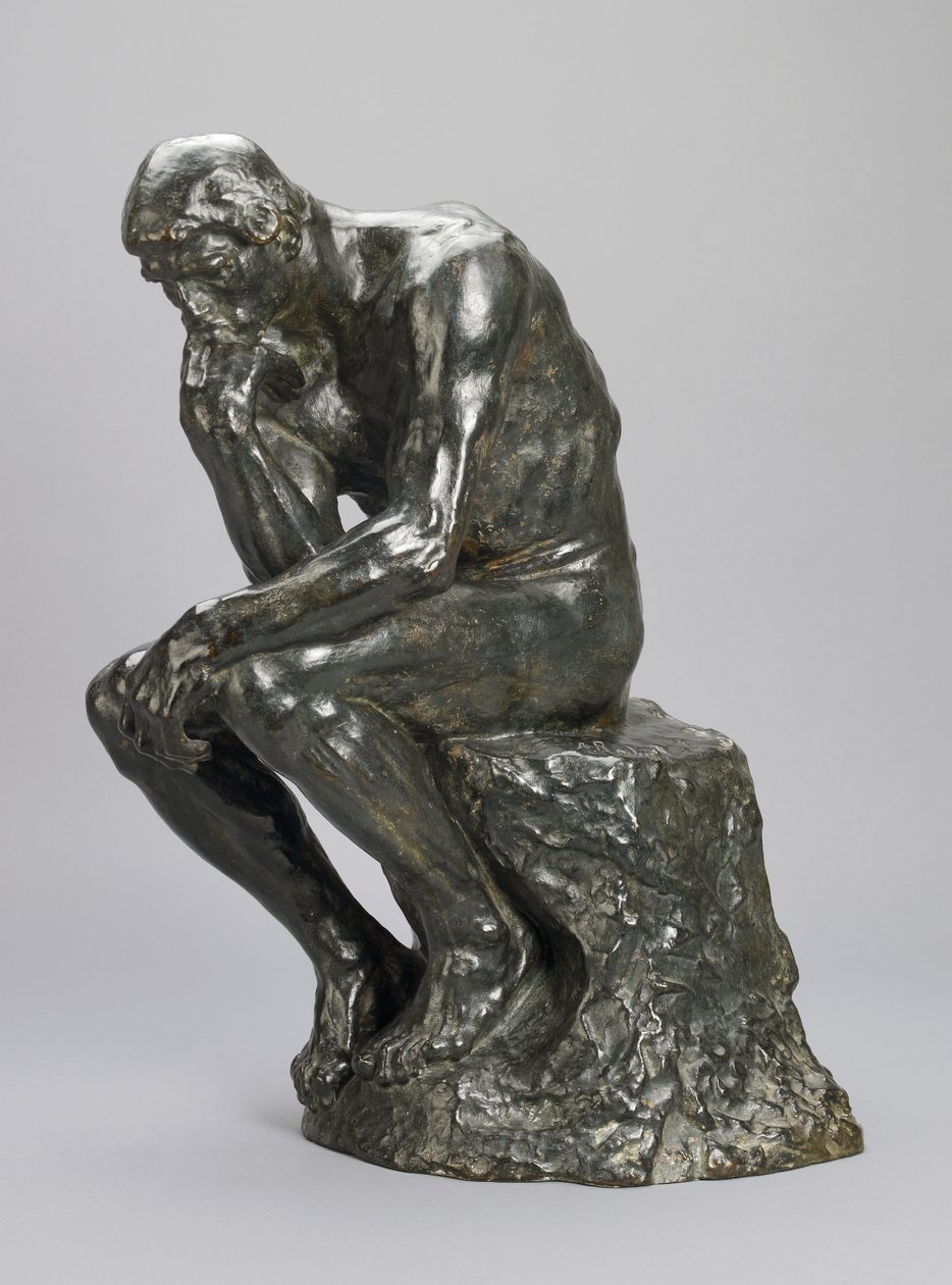 Tænkeren (bronze) af Auguste Rodin