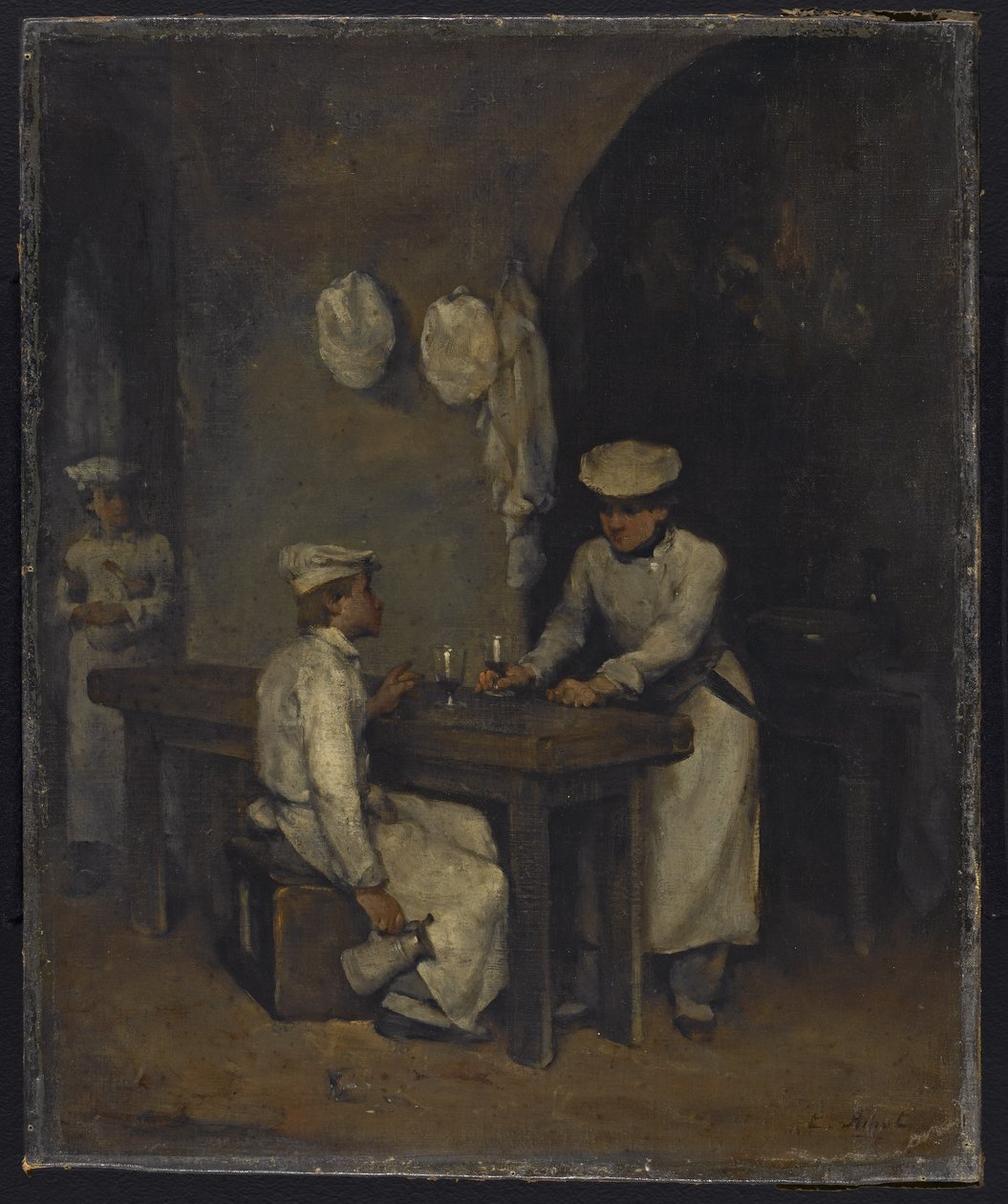 Kokkene af Auguste Theodule Ribot