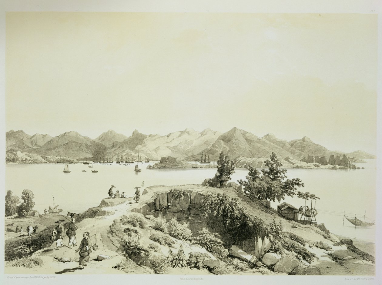 The Bay and Island of Hong Kong, plade 4 fra 
