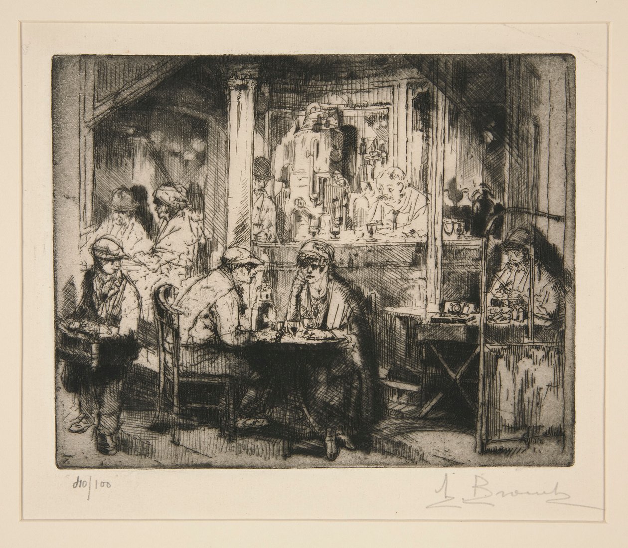 Kaffe af Auguste Brouet