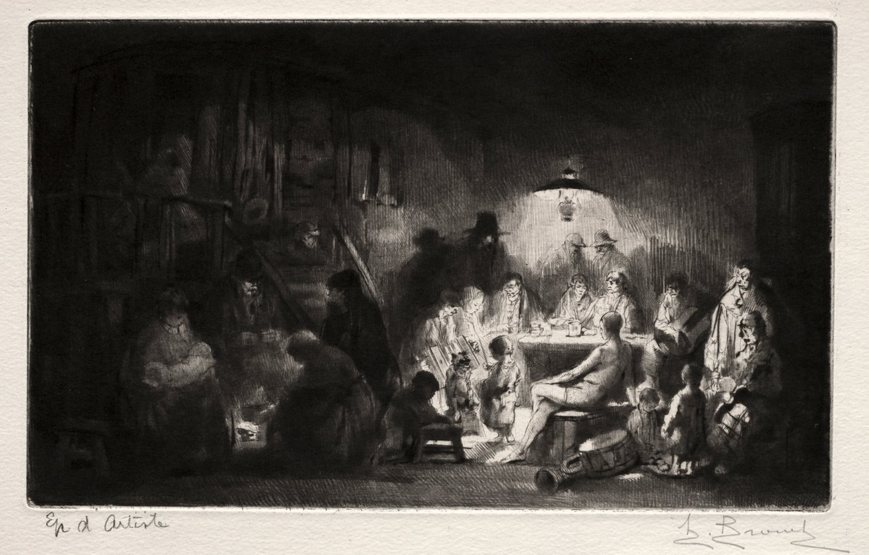 Det frankiske cirkus af Auguste Brouet