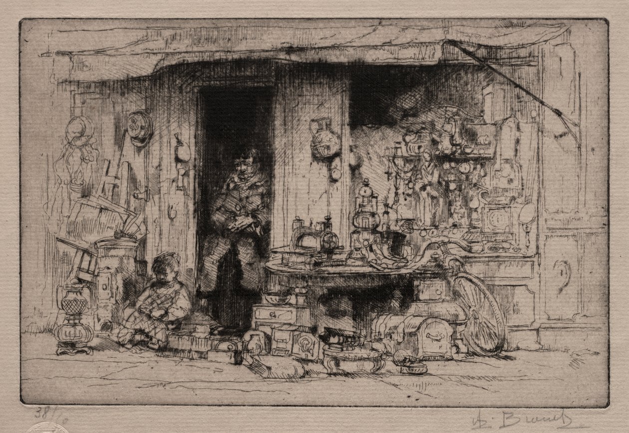 Odds and Ends-forhandleren af Auguste Brouet
