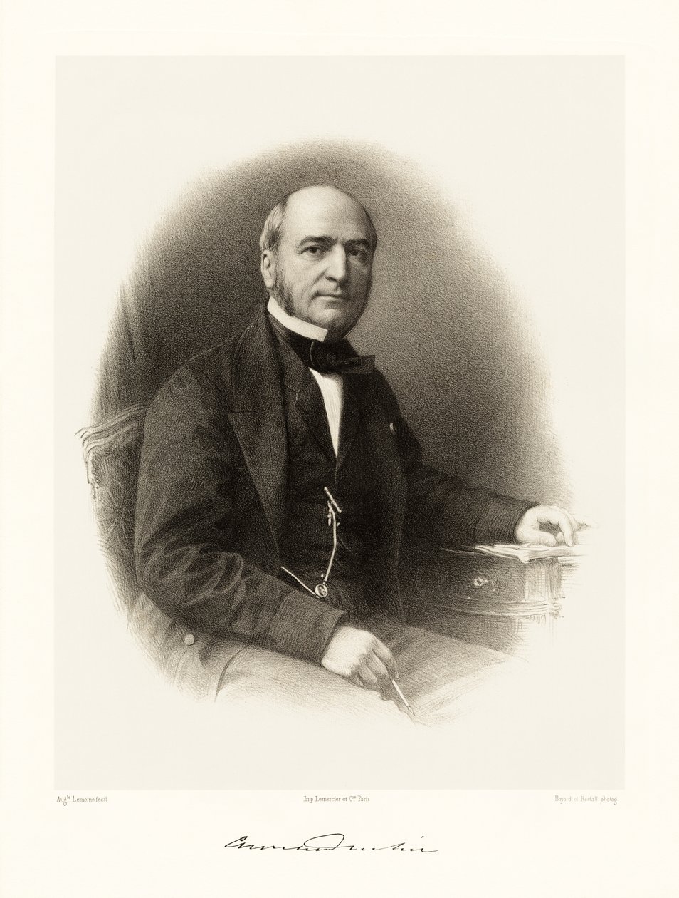 Louis Henri Armand Behic, 1865-66 af Auguste Charles Lemoine