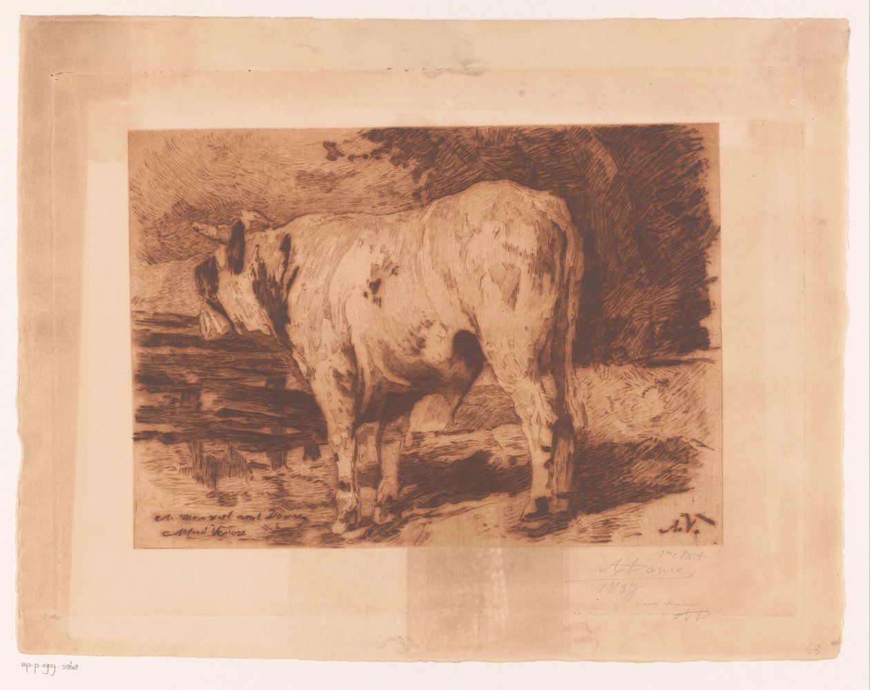 Mikro af STI og ind af Auguste Danse (signed by artist)