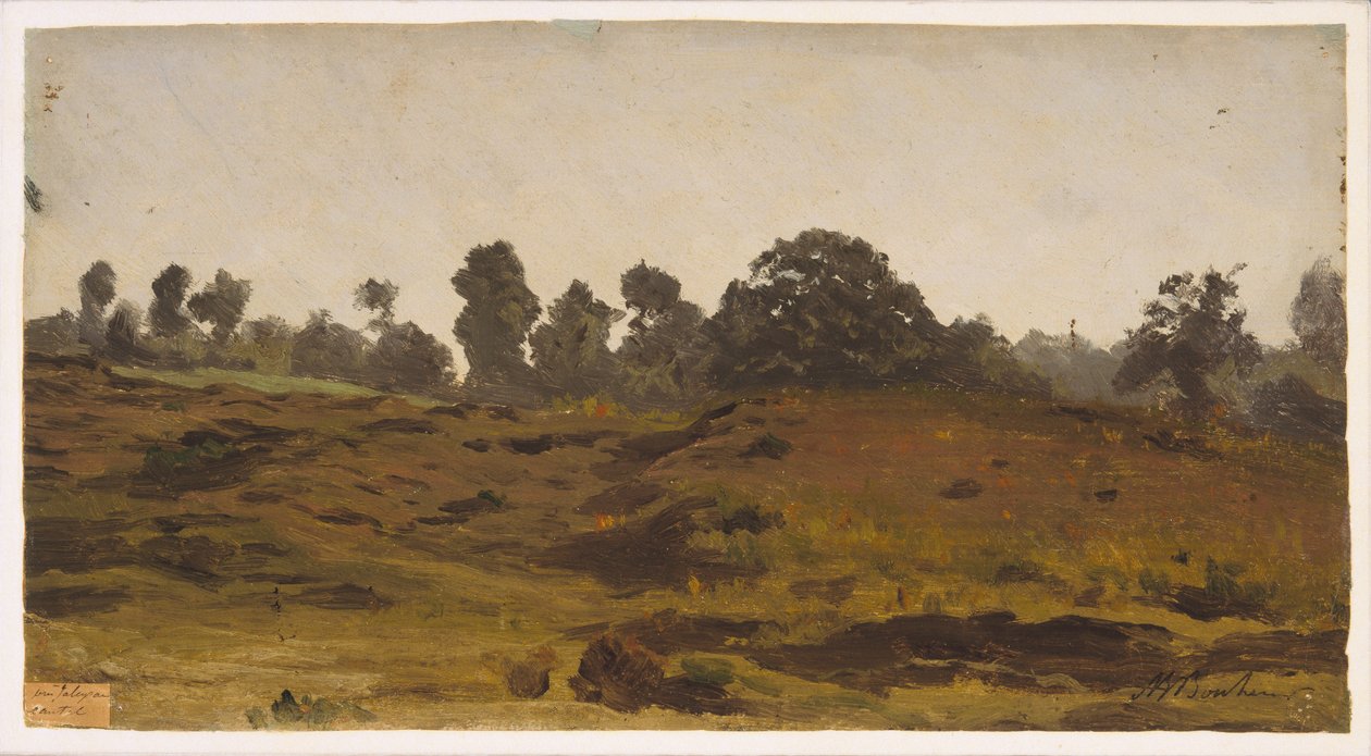 View of a Field, begyndelsen af 1850