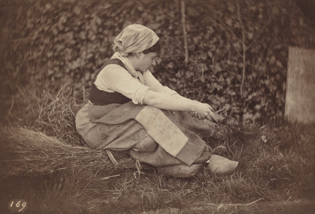 Bonde, ca. 1870 (foto) af Auguste Giraudon