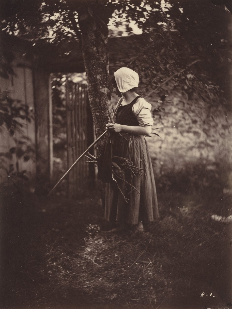 Bonde, ca. 1870 (foto) af Auguste Giraudon